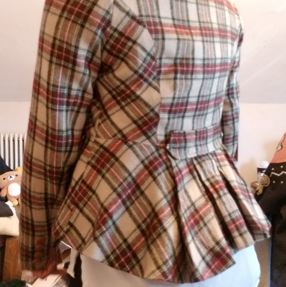 Vintage Plaid Blazer - Picture 5 of 5